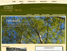 Tablet Screenshot of couragework.com